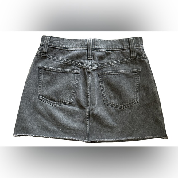 Madewell black Denim Skirt - Picture 2 of 8